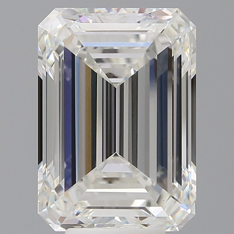 7.48 ct. emerald Lab Grown Diamond front image