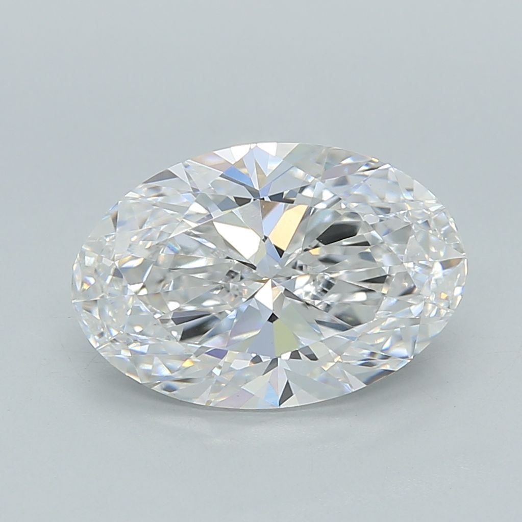 3.01 ct. oval Lab Grown Diamond front image
