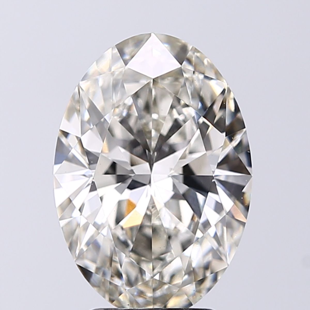 3.52 ct. oval Lab Grown Diamond front image