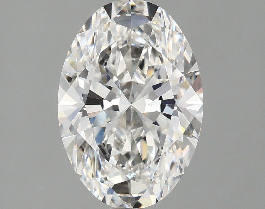 2.10 ct. oval Lab Grown Diamond front image