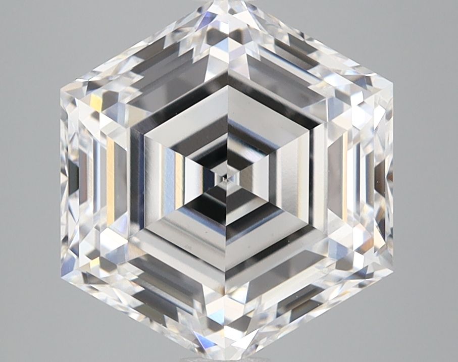 3.58 ct lab-grown Hexagonal Diamond