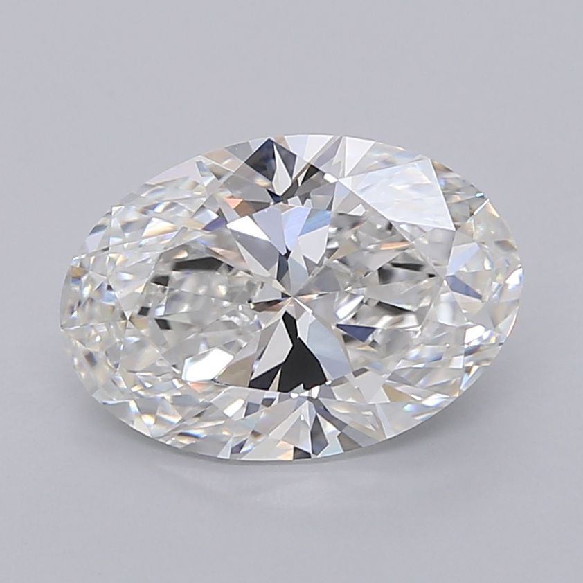3.04 ct. oval Lab Grown Diamond front image