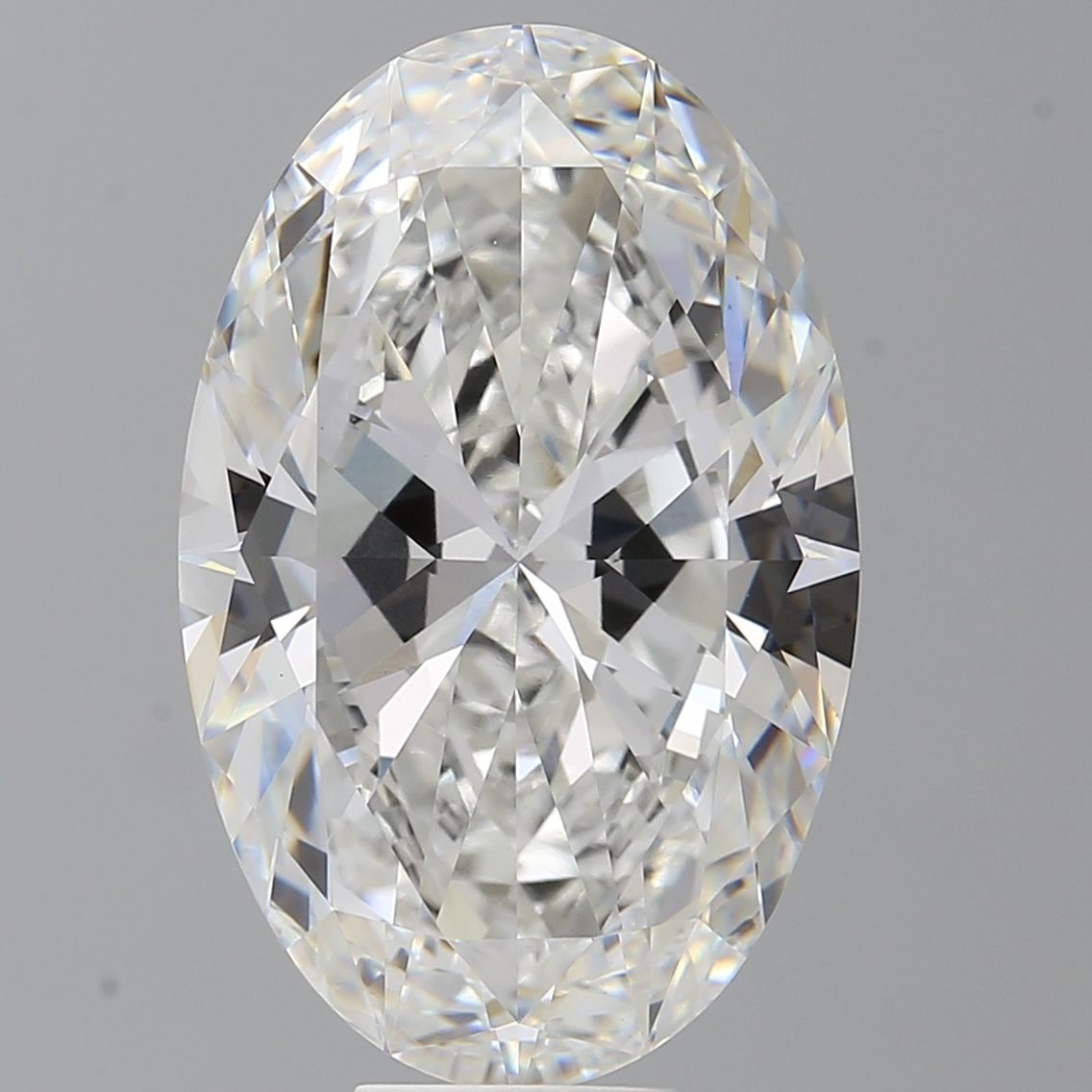 12.03 ct. oval Lab Grown Diamond front image