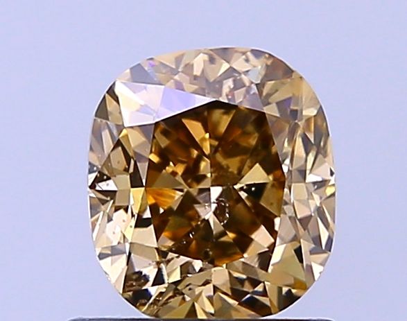 1.14 Carat Cushion brilliant Diamond Fancy Brown SI2