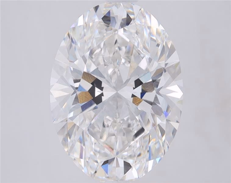 4.10 ct. oval Lab Grown Diamond front image
