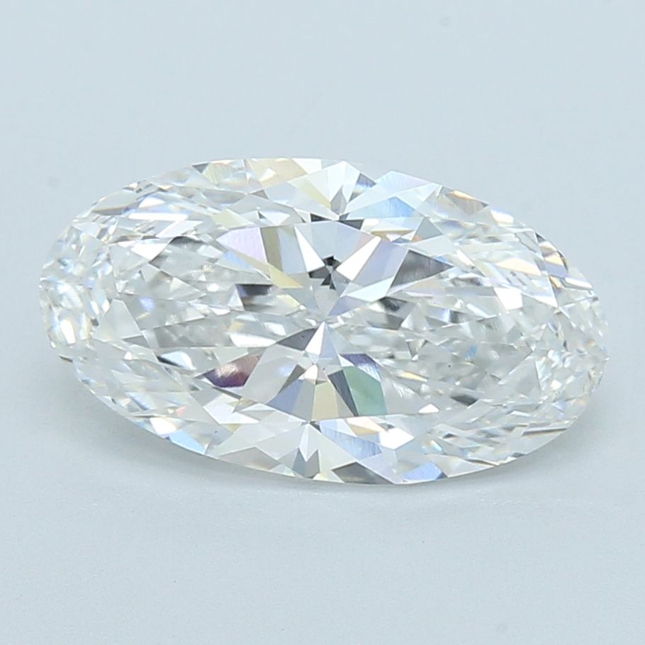 4.07 ct. oval Lab Grown Diamond front image