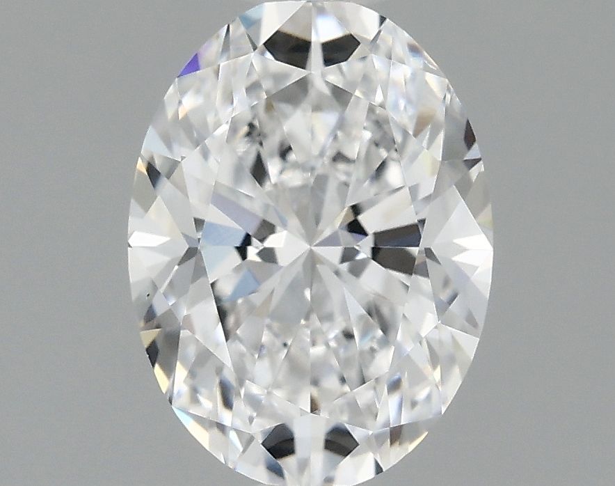 1.02 ct. oval Lab Grown Diamond front image