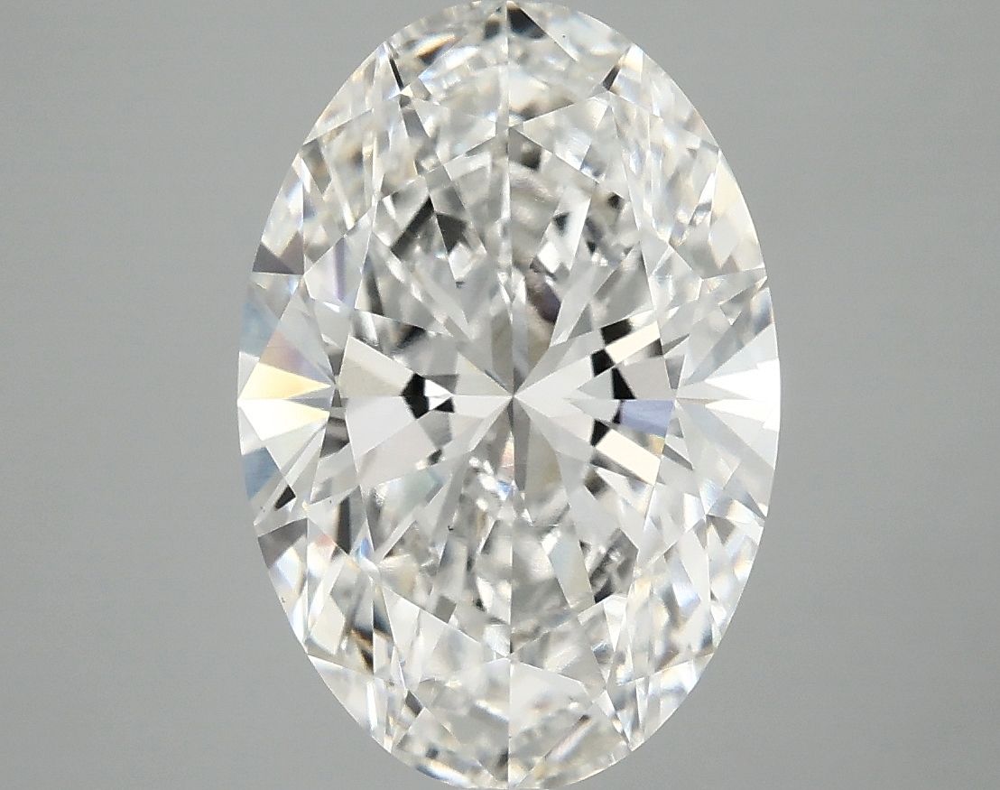 4.07 ct. oval Lab Grown Diamond front image