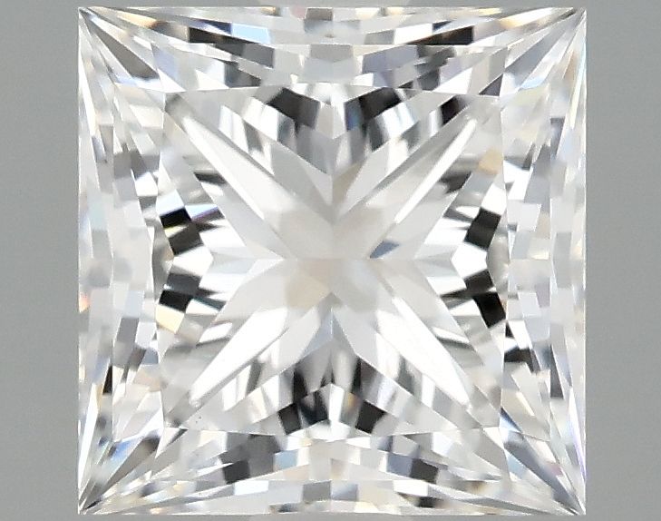 2.10 ct. princess Lab Grown Diamond front image