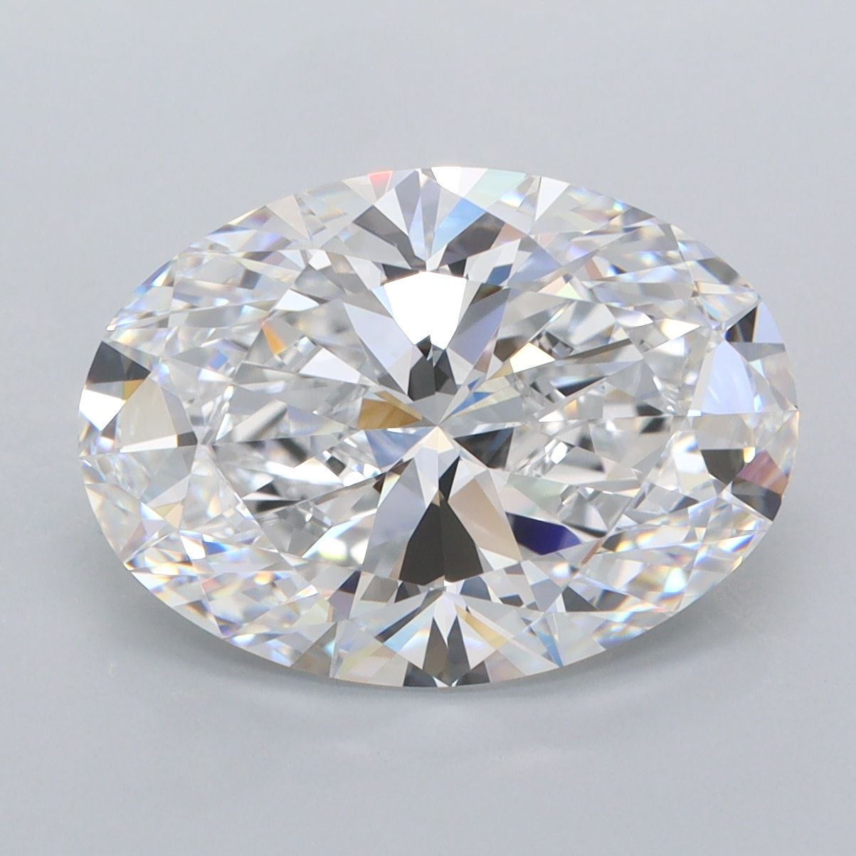 5.15 ct. oval Lab Grown Diamond front image