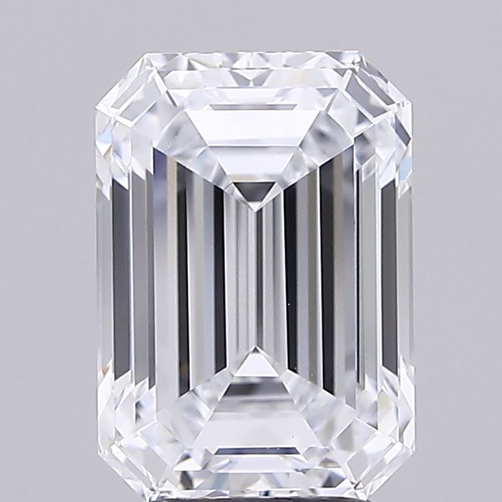 3.03 ct. emerald Lab Grown Diamond front image