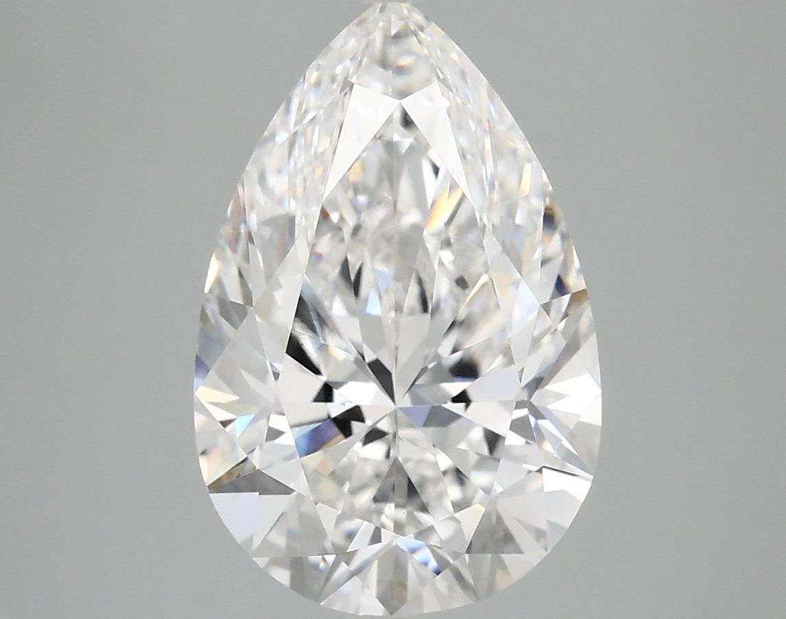 4.06 ct. pear Lab Grown Diamond front image