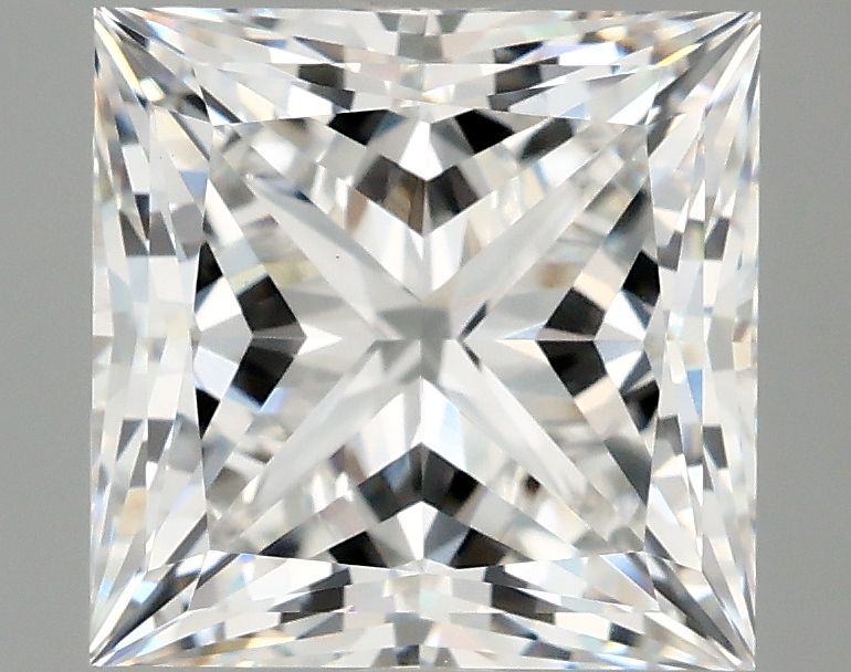 4.19 ct. princess Lab Grown Diamond front image