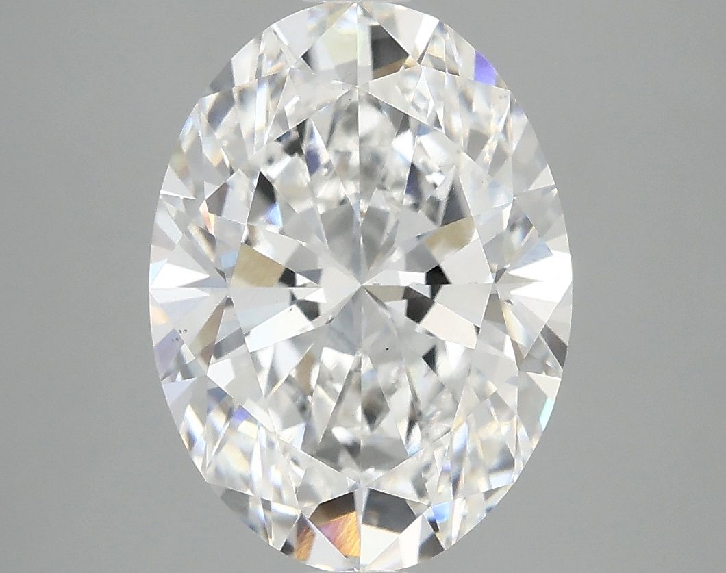 4.10 ct. oval Lab Grown Diamond front image