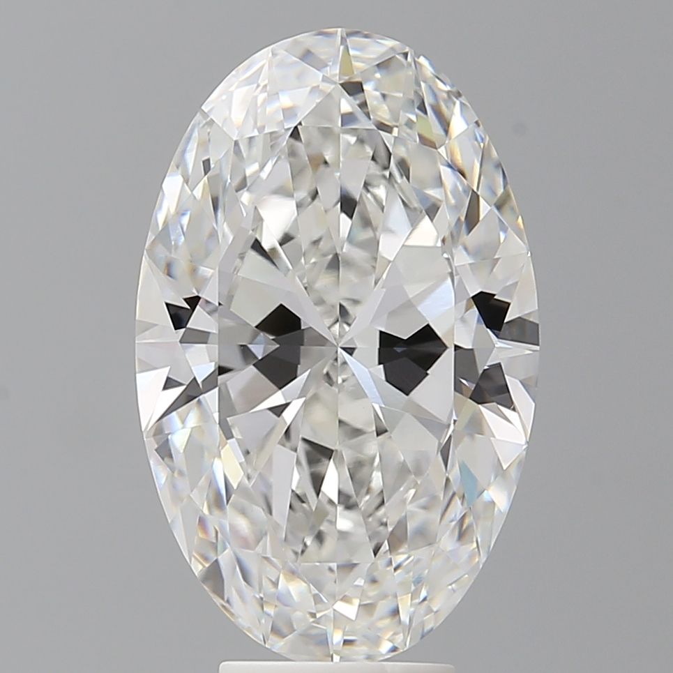 6.51 ct. oval Lab Grown Diamond front image