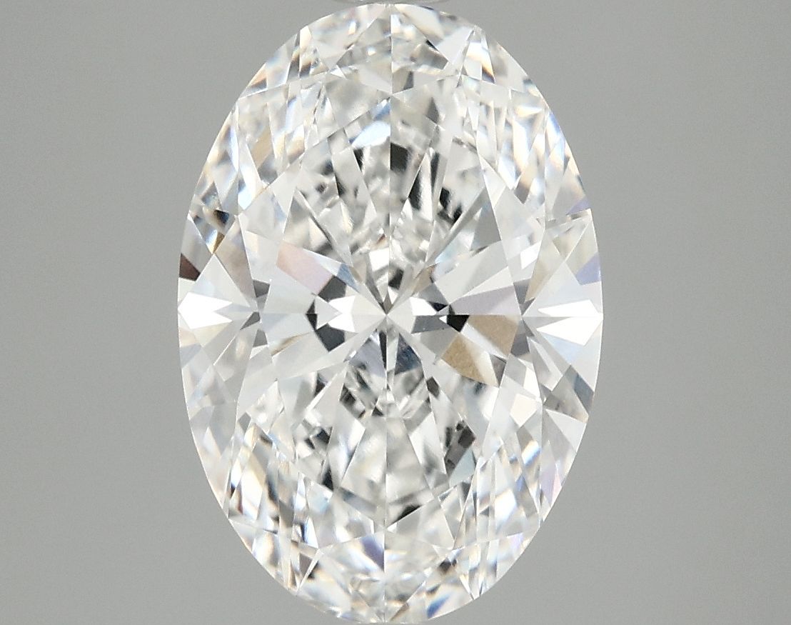 4.06 ct. oval Lab Grown Diamond front image
