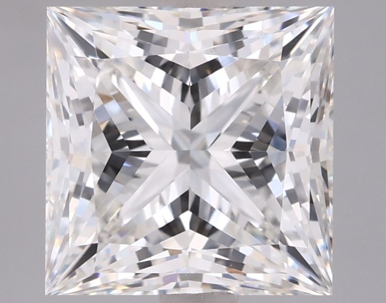 3.08 ct. princess Lab Grown Diamond front image