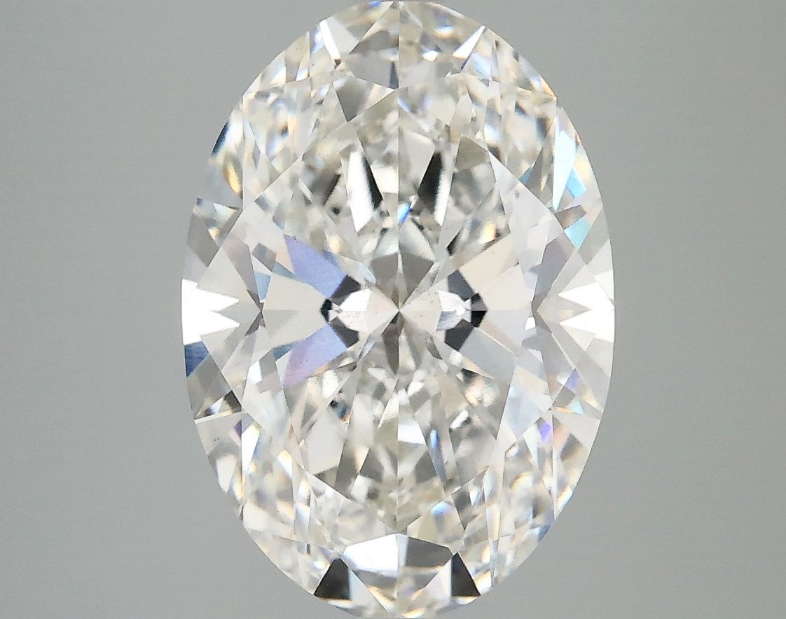 4.09 ct. oval Lab Grown Diamond front image