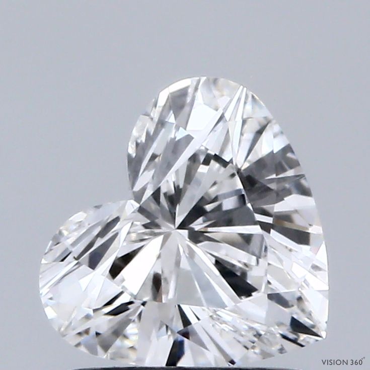 1.07 ct lab-grown Heart Diamond
