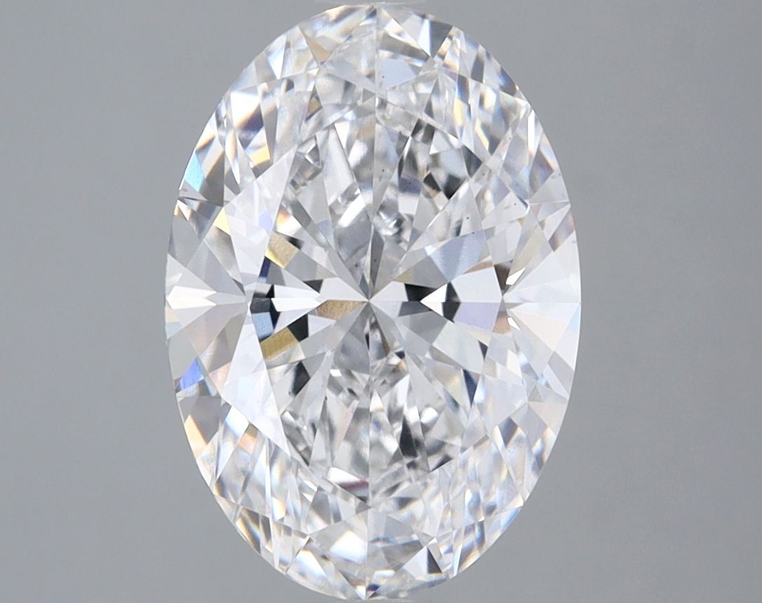 3.01 ct. oval Lab Grown Diamond front image