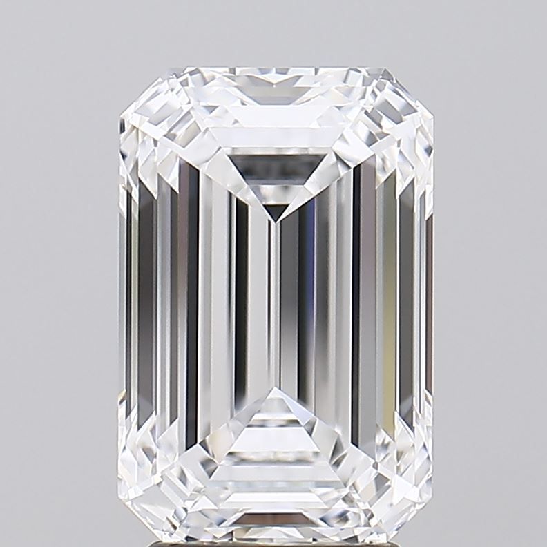 4.05 ct. emerald Lab Grown Diamond front image