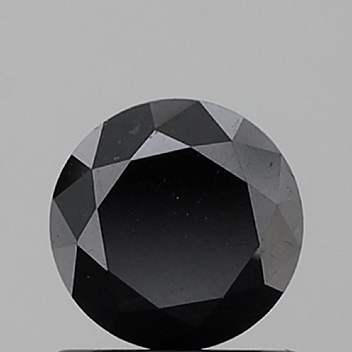 1.11 Carat Round Diamond Fancy Black VVS2