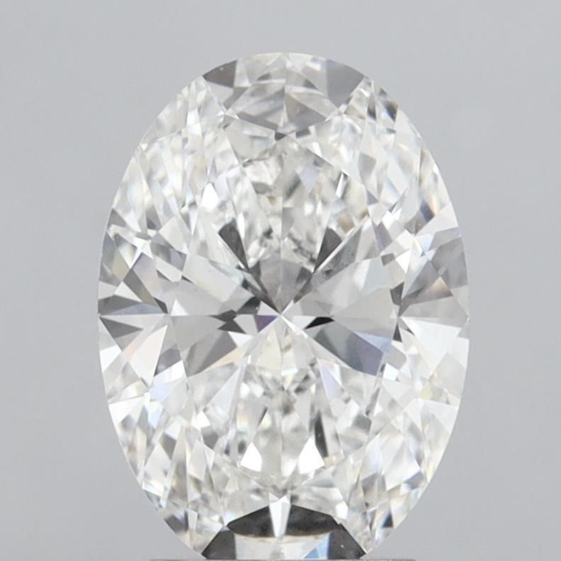 3.07 ct. oval Lab Grown Diamond front image