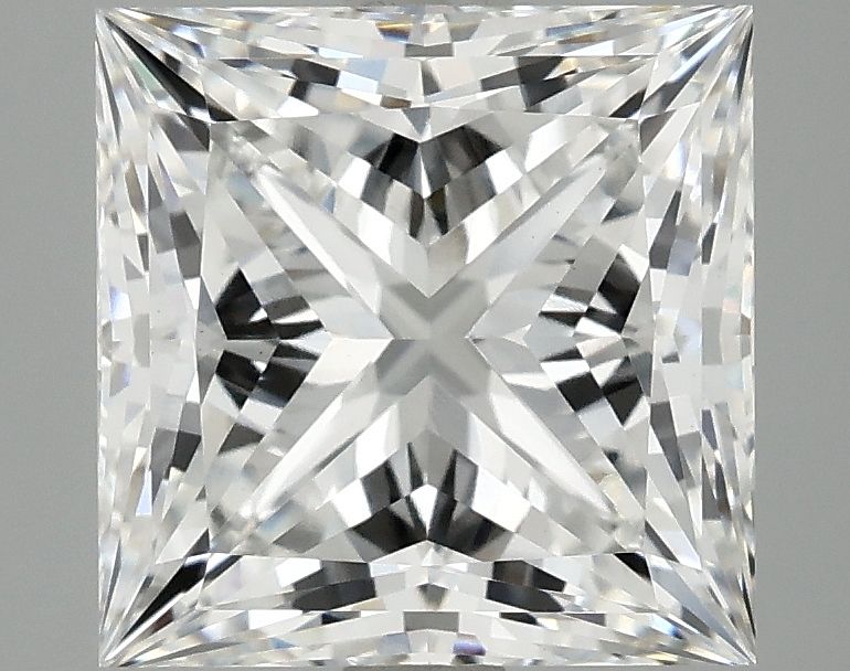 4.09 ct. princess Lab Grown Diamond front image