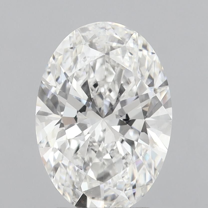 3.55 ct. oval Lab Grown Diamond front image