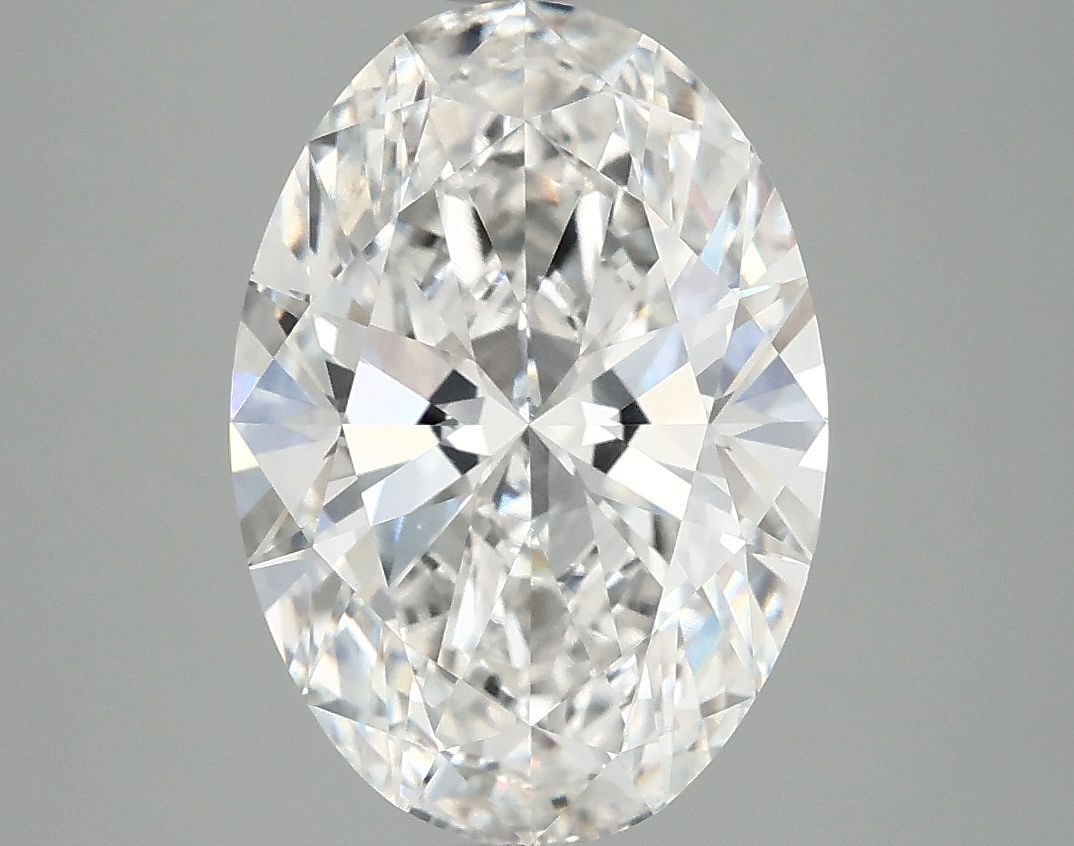3.87 ct. oval Lab Grown Diamond front image