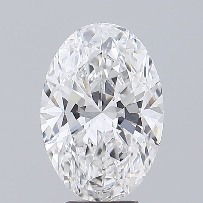 3.06 ct. oval Lab Grown Diamond front image