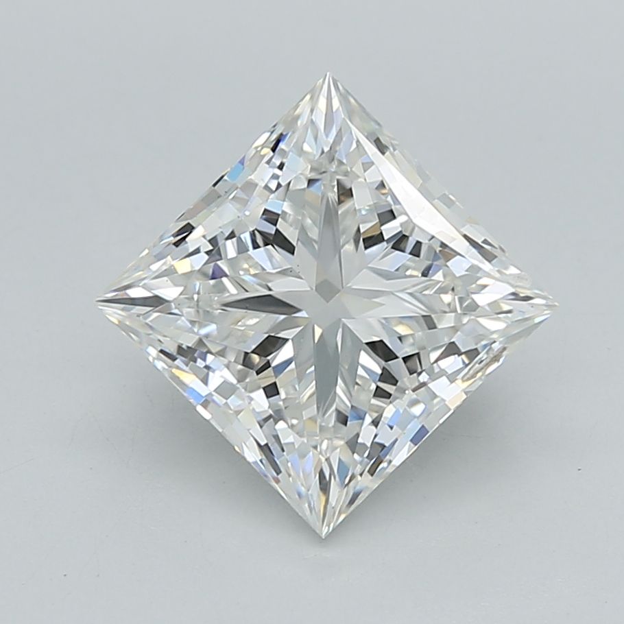 2.54 ct. princess Lab Grown Diamond front image