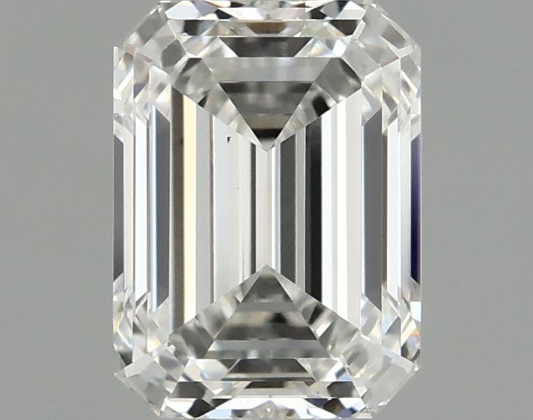 1.10 ct. emerald Lab Grown Diamond front image