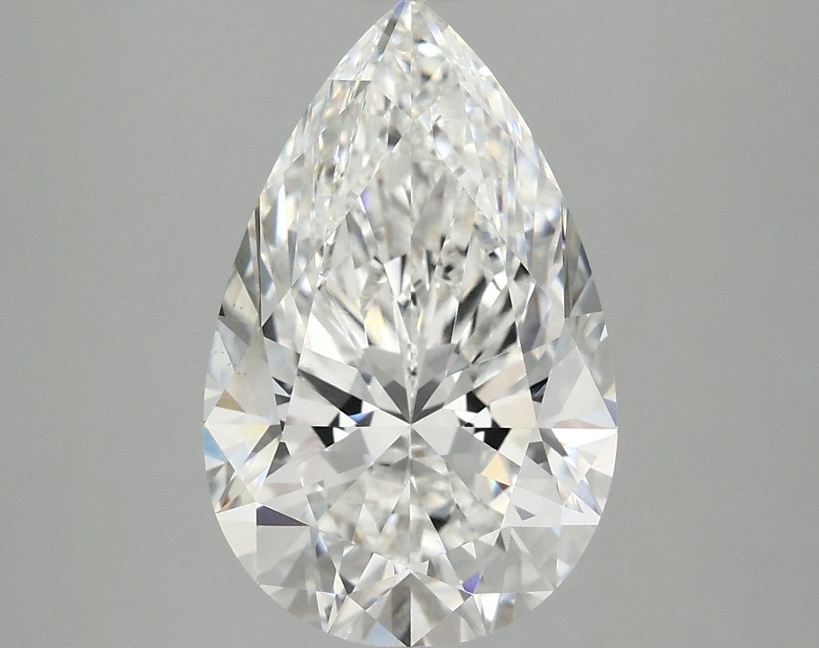4.09 ct. pear Lab Grown Diamond front image