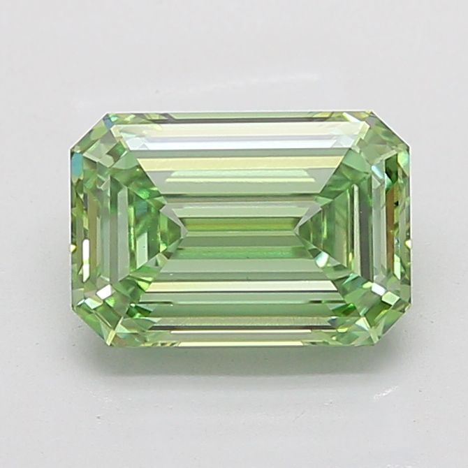 4.06 ct. emerald Lab Grown Diamond front image