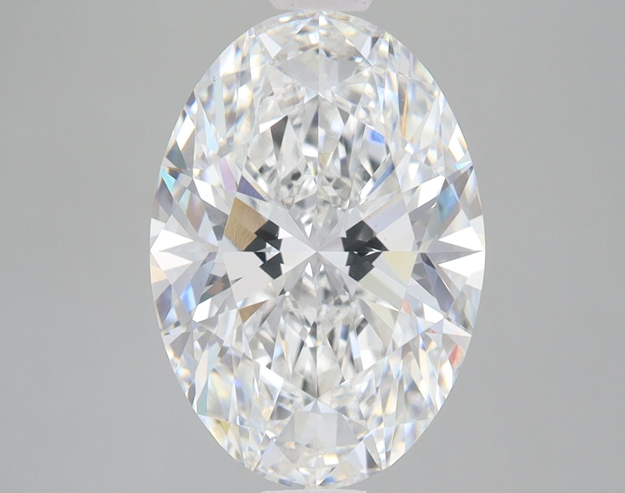4.05 ct. oval Lab Grown Diamond front image