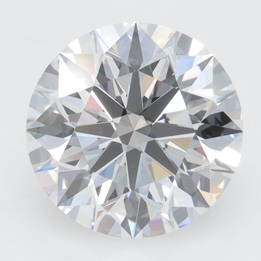 Diament LG okrągły, 3.55 ct, E, VVS1, szlif EX