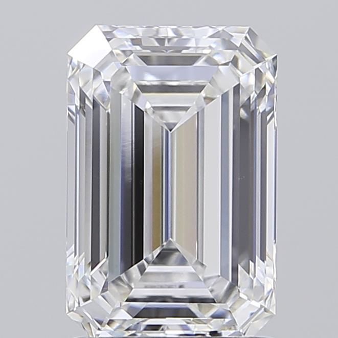 1.55 ct. emerald Lab Grown Diamond front image