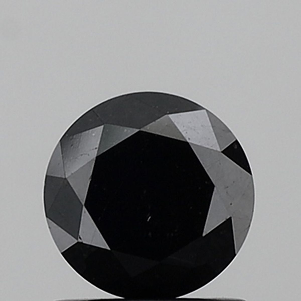 1.15 Carat Round Diamond Fancy Black VVS2