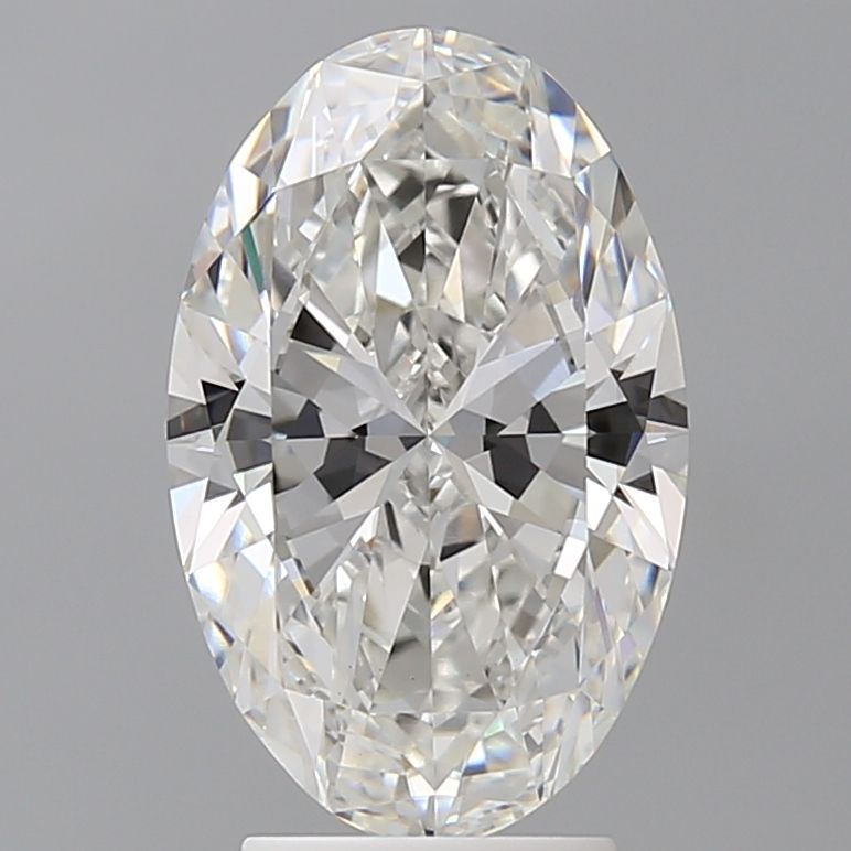 3.52 ct. oval Lab Grown Diamond front image