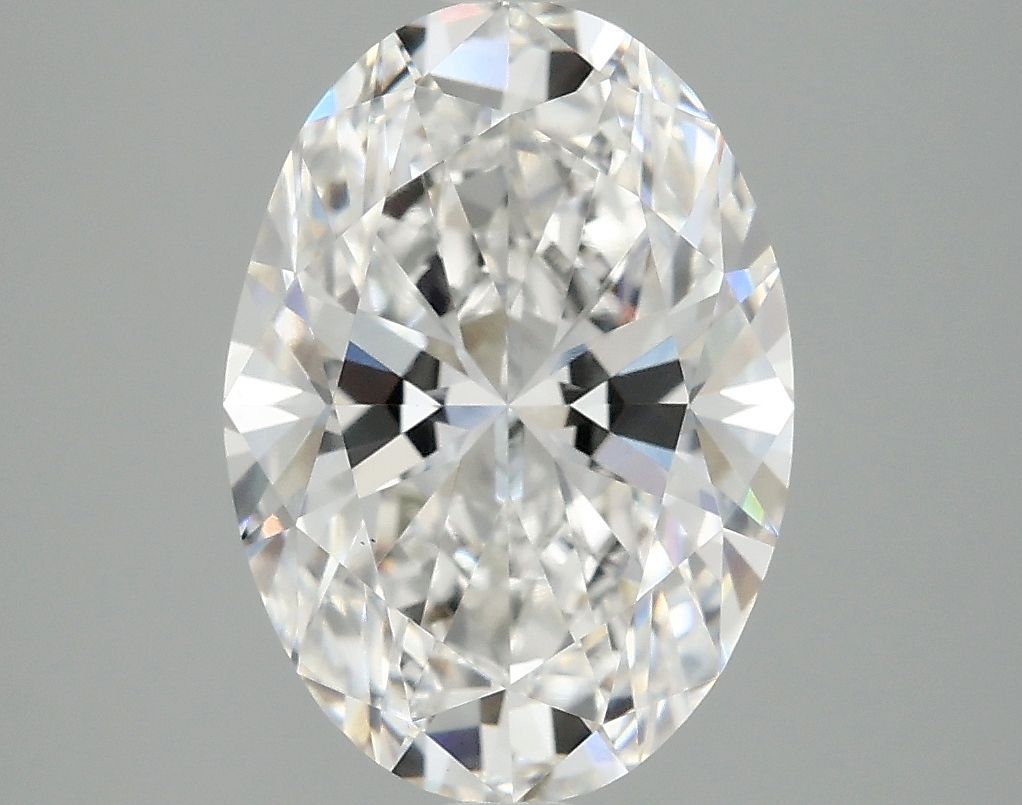 3.08 ct. oval Lab Grown Diamond front image