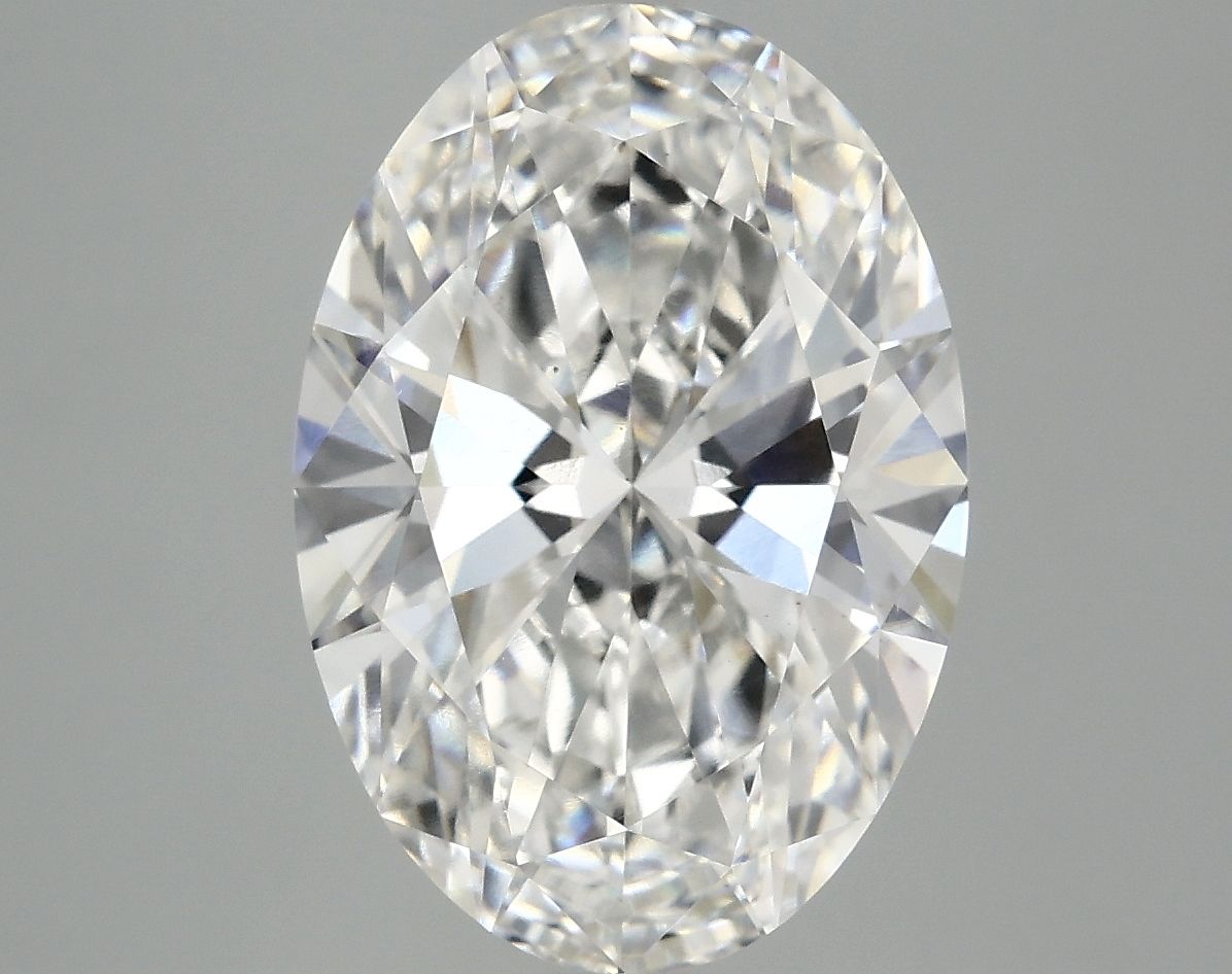 4.06 ct. oval Lab Grown Diamond front image