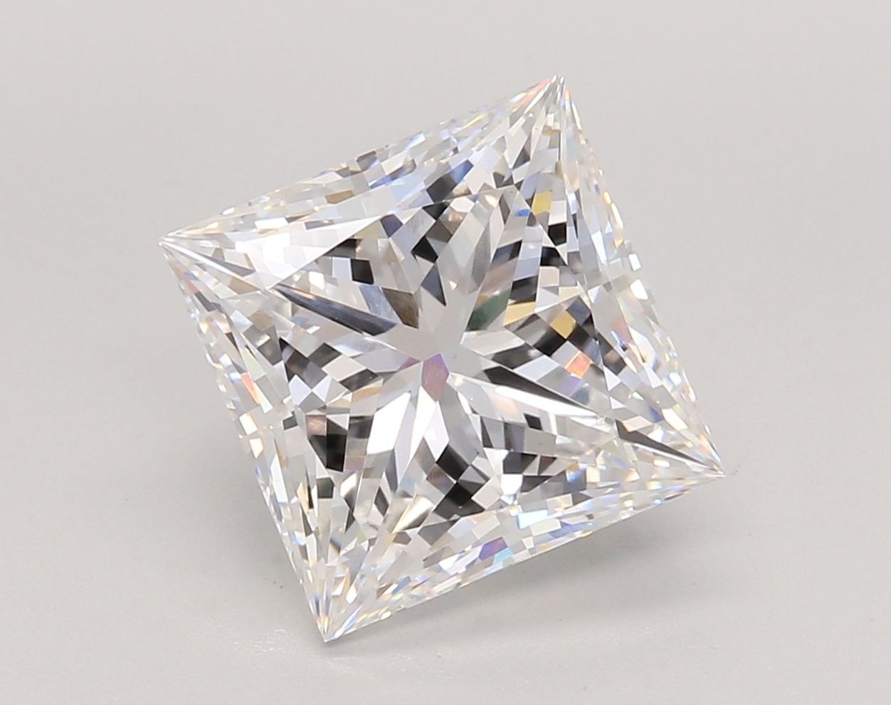 5.04 ct. princess Lab Grown Diamond front image