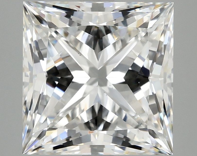 5.04 ct. princess Lab Grown Diamond front image