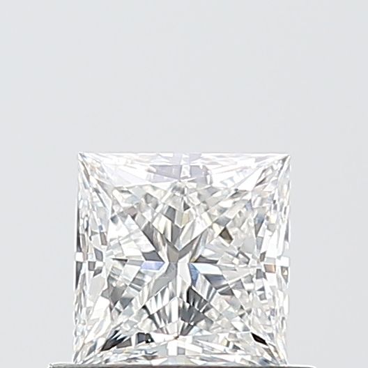 0.69 ct lab-grown Princess Diamond