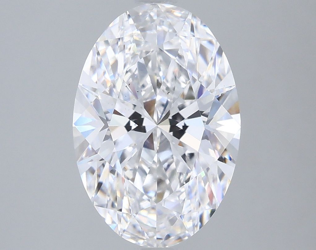 3.01 ct. oval Lab Grown Diamond front image