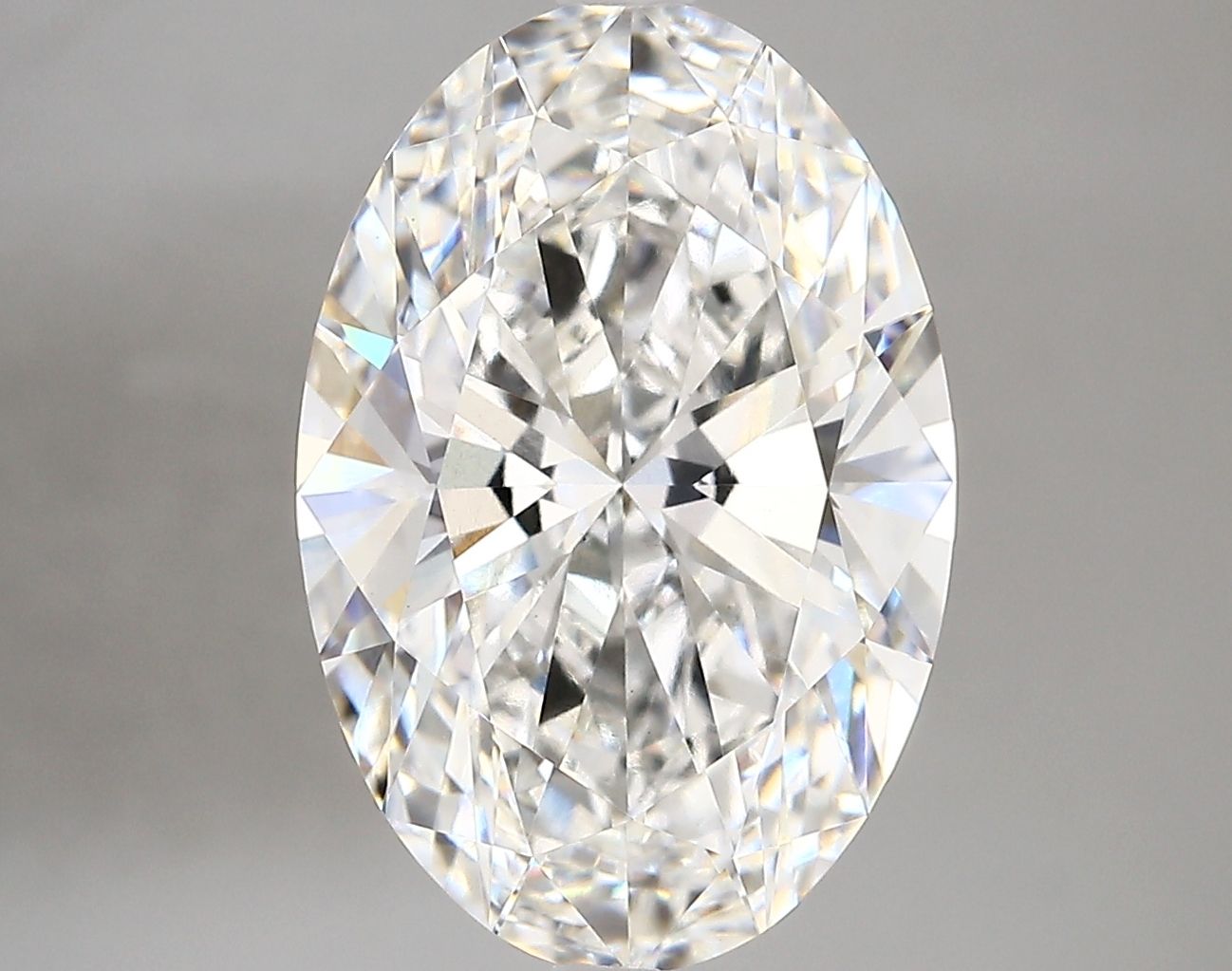 5.34 ct. oval Lab Grown Diamond front image
