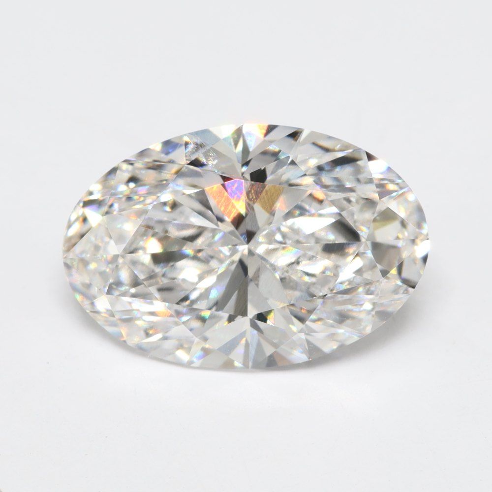 4.07 ct. oval Lab Grown Diamond front image