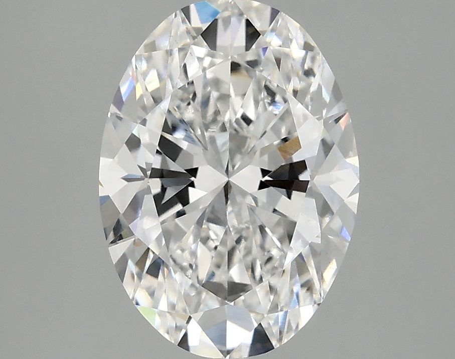 2.57 ct. oval Lab Grown Diamond front image