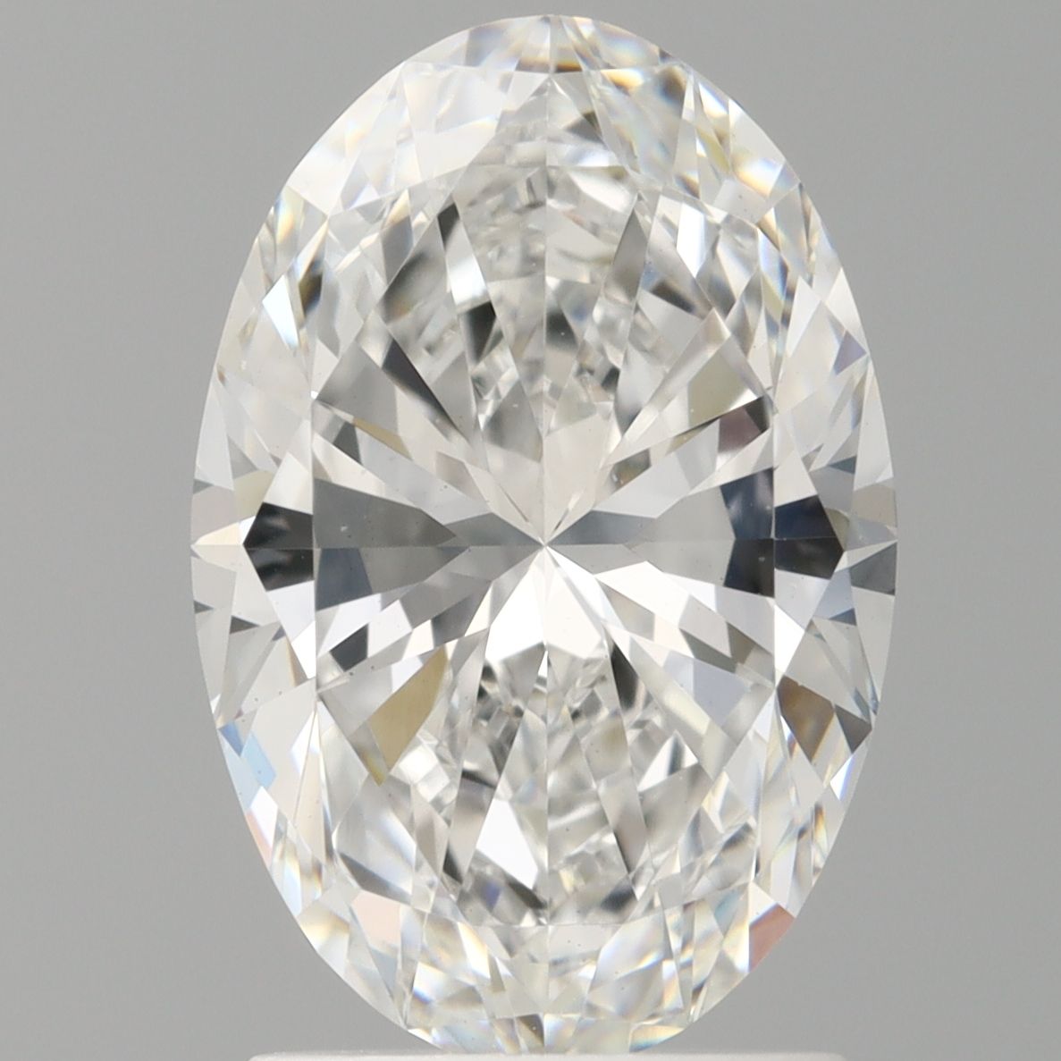 2.09 ct. oval Lab Grown Diamond front image